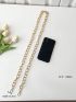 Minimalist Bag Strap Gold Chain Strap
