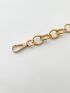 Minimalist Bag Strap Gold Chain Strap