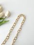 Minimalist Bag Strap Gold Chain Strap