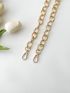 Minimalist Bag Strap Gold Chain Strap