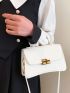 Minimalist Flap Square Bag