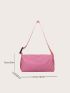Quilted Pattern Hobo Bag