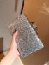 Mini Rhinestone Decor Box Bag