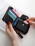 Tassel Decor Small Wallet