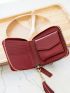 Tassel Decor Small Wallet