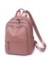 Studded Decor Classic Backpack