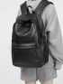 Minimalist Classic Backpack Pocket Front Functional Backpack