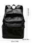 Minimalist Classic Backpack Pocket Front Functional Backpack