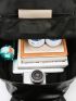Minimalist Classic Backpack Pocket Front Functional Backpack