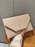 Quilted Flap Square Bag