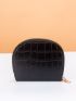 Crocodile Embossed Small Wallet