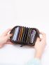 Litchi Embossed Small Wallet