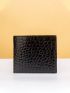 Crocodile Embossed Small Wallet
