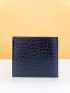 Crocodile Embossed Small Wallet