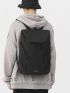 Men Letter Patch Decor Casual Daypack