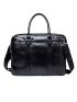 Minimalist Zipper Briefcase Double Handle Bag for Men