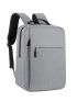 Men Minimalist Functional Backpack Zip Front Laptop Backpack