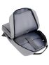 Men Minimalist Functional Backpack Zip Front Laptop Backpack