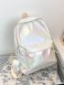 Holographic Classic Backpack Cartoon Bag Charm Decor Medium For School