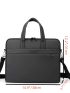 Large Classic Briefcase Letter Decor Minimalist