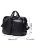 Genuine Leather Men Backpack School Camping Bag For Teenager Large Travel Backpack For 15.6 Inches Laptop