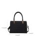 Geometric Embossed Square Bag