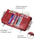 Genuine Leather Women Wallet Female RFID Coin Purse Small Wallet Money Bag