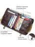 Genuine Leather Women Wallet Female  Coin Purse Small Wallet Money Bag
