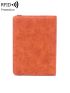 Letter & Airplane Embossed Passport Case For Traveling