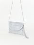 Small Envelope Bag Rhinestone Decor