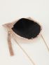 Small Flap Envelope Bag Rhinestone Decor Evening Bag For Party