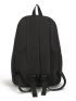 Men Letter Patch Decor Laptop Backpack