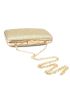 Mini Glitter Chain Evening Bag, Perfect Bride Purse For Wedding, Prom & Party Events