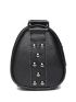 Small Crossbody Bag Litchi Embossed Genuine Leather