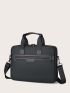 Oversized Classic Briefcase Minimalist