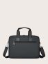Oversized Classic Briefcase Minimalist