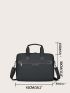 Oversized Classic Briefcase Minimalist