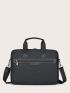 Oversized Classic Briefcase Minimalist