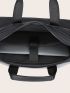 Oversized Classic Briefcase Minimalist