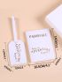 2pcs Passport Case Luggage Tag Letter Graphic