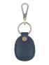 Genuine Leather 1pc Round Water Drop Access Card Protective Case Fashion Keyring Card Bag Vintage