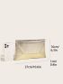 Metallic Envelope Bag Flap Funky