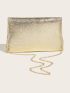 Metallic Envelope Bag Flap Funky