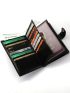 Short Men Wallet Casual Male Purses Zipper Card Bag Hasp Coin Bag Small Passport Cover Men's Purse