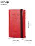 Letter & Plane Graphic Passport Case RFID Blocking