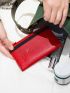 Letter & Plane Graphic Passport Case RFID Blocking