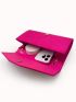 Minimalist Envelope Bag Velvet Red For Party Prom