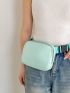Mini Green Adjustable-strap Belt Bag