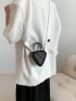 Mini Geometric Shaped Studded Novelty Bag