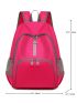 Letter Print Functional Backpack With Adjustable-strap